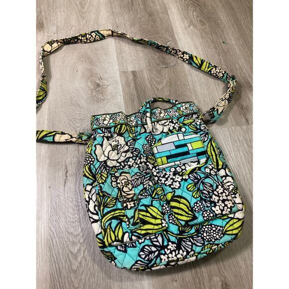 Vera Bradley Island Blooms Cinch-Top Backpack Multicolored Women’s - Picture 8 of 13